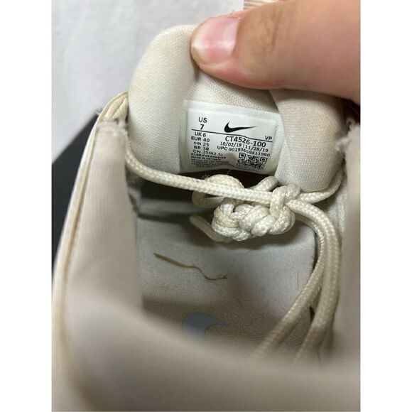 Nike Men's Air Max 97 White Hot Ice Sneakers CT4526-100, Size 7 Pre-owned - Picture 4 of 5